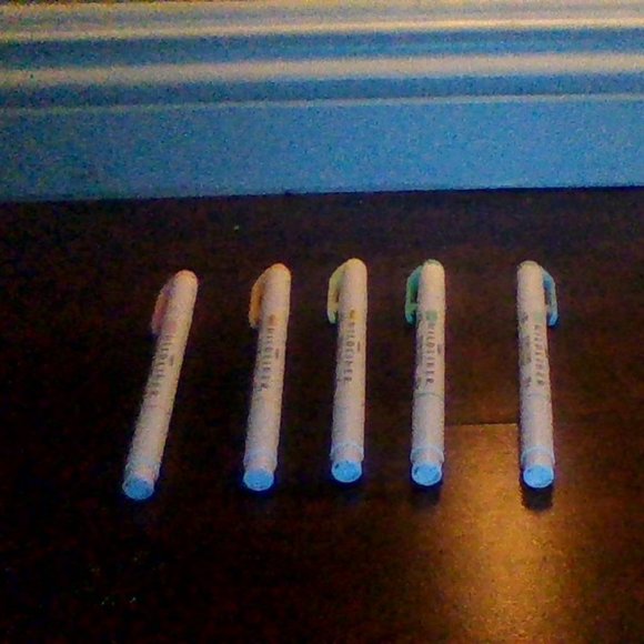 Zebra Mild-liners 5 marker set. - Picture 3 of 7